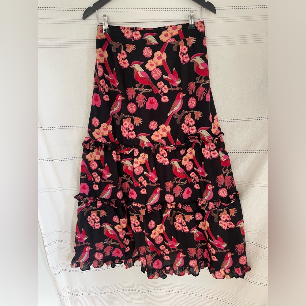 Floral Ruffle Maxi Dress - Picture 14 of 15